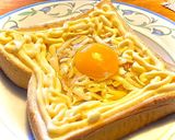 新！目玉焼きトースト（ツナ入り^_^）作り方3写真