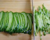 冷やしたぬきの豆腐サラダ作り方1写真