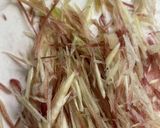 電子レンジで白ナストロトロ　ミョウガ和え作り方4写真