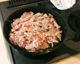 フライパンで豚肉と野菜たっぷり蒸し焼き！作り方3写真