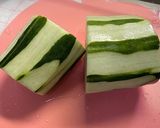 瓜と小松菜の味噌汁作り方2写真