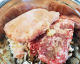 鶏&豚ミンチときのこ入り♪豆腐ハンバーグ作り方4写真
