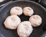 鶏&豚ミンチときのこ入り♪豆腐ハンバーグ作り方7写真