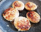 鶏&豚ミンチときのこ入り♪豆腐ハンバーグ作り方8写真