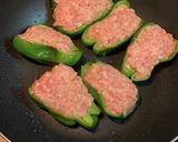 ピーマンの肉詰め！作り方5写真