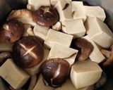 乾燥海老☆椎茸の高野豆腐煮物(無水鍋QC作り方5写真