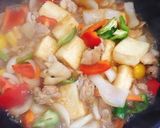 鶏肉と豆腐の甘酢煮作り方5写真