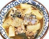 ギュ〜っと旨い！鯖缶と大根の煮物作り方5写真