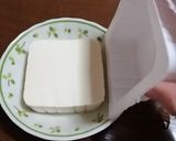 取り出しにくい充ﾃﾞﾝ豆腐の取り方作り方4写真