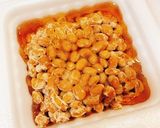 簡単♡パクチー入りアジアン納豆釜玉うどん作り方2写真
