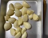 パリパリ鶏皮にんにくせんべい作り方1写真