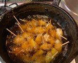 パリパリ鶏皮にんにくせんべい作り方5写真