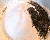 ほのかにカラメルの香る黒ごまカップケーキ作り方8写真