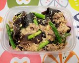 アスパラキクラゲ豚肉卵炒め作り方6写真