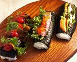簡単♪お洒落に☆ご馳走海苔巻き作り方8写真