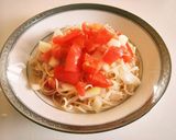 素麺アレンジ♪さっぱりトマト素麺♪作り方3写真