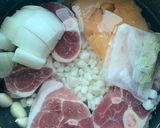 メキシコ〜Pozole (ポソレ)作り方3写真