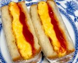 チーズオムレツサンド作り方7写真