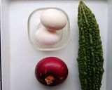 ゴーヤと卵の炒め物作り方1写真