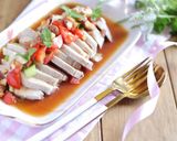リメイクレシピ♡イタリアンよだれ鶏作り方3写真