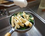 最速の小松菜と油揚げの炒めない煮作り方9写真