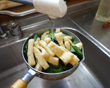 最速の小松菜と油揚げの炒めない煮作り方9写真