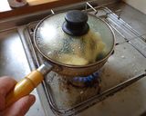 最速の小松菜と油揚げの炒めない煮作り方14写真