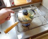最速の小松菜と油揚げの炒めない煮作り方13写真