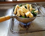 最速の小松菜と油揚げの炒めない煮作り方12写真