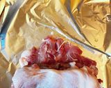 鶏肉の皮なしソーセージ巻き作り方7写真