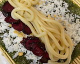 海苔巻きシリーズ！揚げ玉うどんしば漬巻き作り方2写真