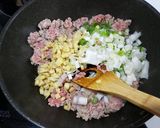 豆腐と豚挽き肉のそぼろ丼作り方2写真
