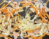 ビールが隠し味♪ソース焼きそば作り方3写真