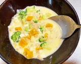 離乳食後期☆ツナとかぼちゃのパンキッシュ作り方20写真