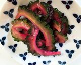 ゴーヤの赤しそ漬け作り方11写真