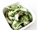 苦味減って食感がいい【セミドライゴーヤ】作り方4写真