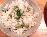 枝豆しらす梅御飯　夏の お弁当にも作り方8写真
