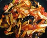 簡単！茄子とトマトのパスタ作り方4写真