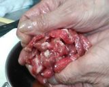 うちの青椒肉絲、味を途中で確認しながら作り方6写真