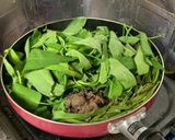 空芯菜と牛コマのオイスターソース炒め作り方6写真