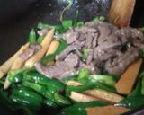 うちの青椒肉絲、味を途中で確認しながら作り方11写真