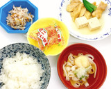 【病院】揚げ鶏と豆腐の炊き合わせ【給食】作り方5写真