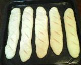 ♪ベーコンスティックパン♪作り方7写真