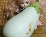 リカちゃん♡トルコなすの塩辛ホイル焼き作り方1写真