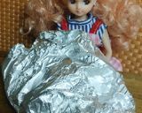 リカちゃん♡トルコなすの塩辛ホイル焼き作り方6写真