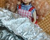 リカちゃん♡トルコなすの塩辛ホイル焼き作り方8写真