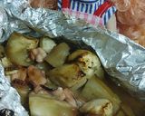 リカちゃん♡トルコなすの塩辛ホイル焼き作り方10写真