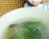 リカちゃん♡小松菜鳥だしスープ。•ө•。作り方13写真
