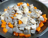 鶏もも肉と厚揚げのこってり煮作り方3写真