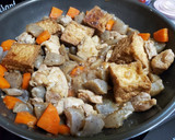 鶏もも肉と厚揚げのこってり煮作り方4写真